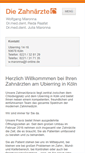 Mobile Screenshot of die-zahnaerzte-am-ubierring.com